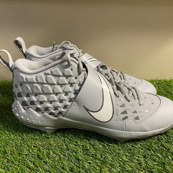Men\'s Nike Force Zoom Mike Trout 6 Metal Baseball Cleats Size 13 AR9815-001 NEW main image 4
